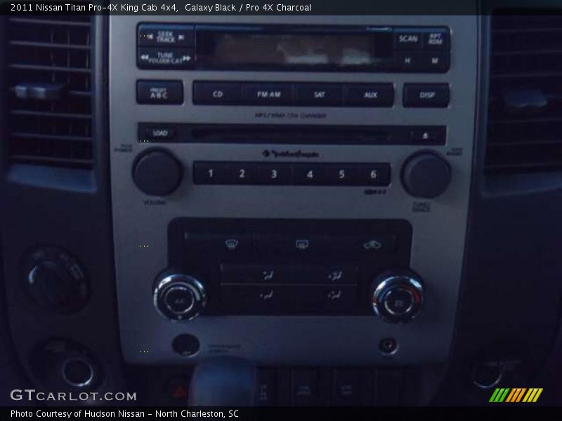 Galaxy Black / Pro 4X Charcoal 2011 Nissan Titan Pro-4X King Cab 4x4