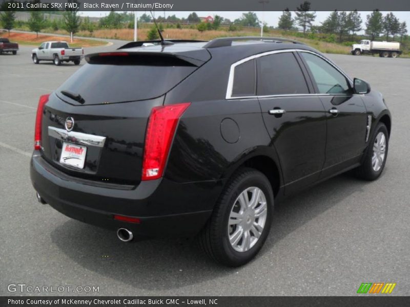 Black Raven / Titanium/Ebony 2011 Cadillac SRX FWD