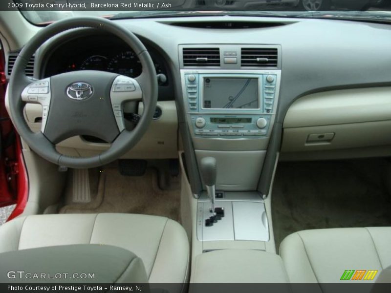 Barcelona Red Metallic / Ash 2009 Toyota Camry Hybrid