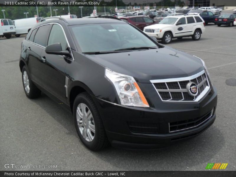 Black Raven / Titanium/Ebony 2011 Cadillac SRX FWD