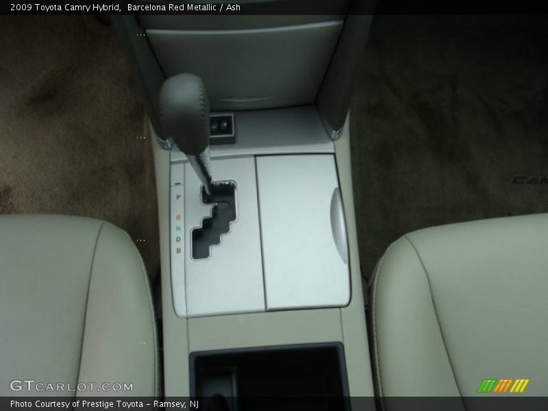 Barcelona Red Metallic / Ash 2009 Toyota Camry Hybrid