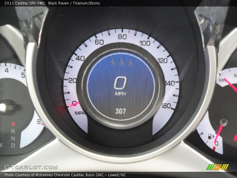 Black Raven / Titanium/Ebony 2011 Cadillac SRX FWD