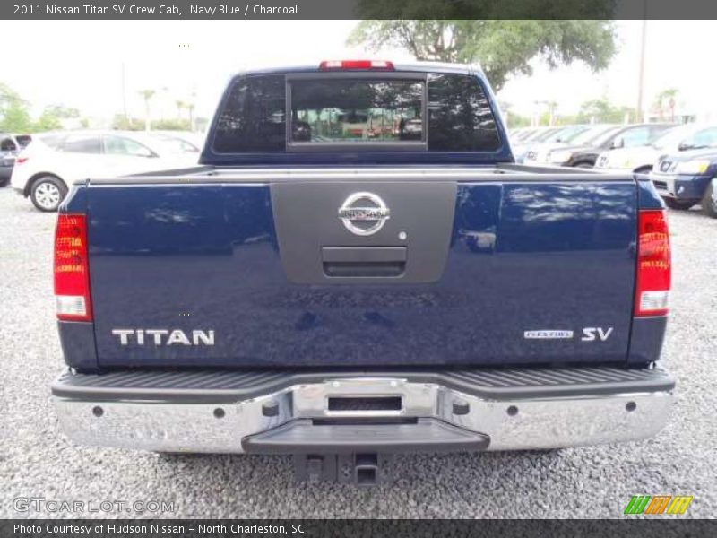 Navy Blue / Charcoal 2011 Nissan Titan SV Crew Cab