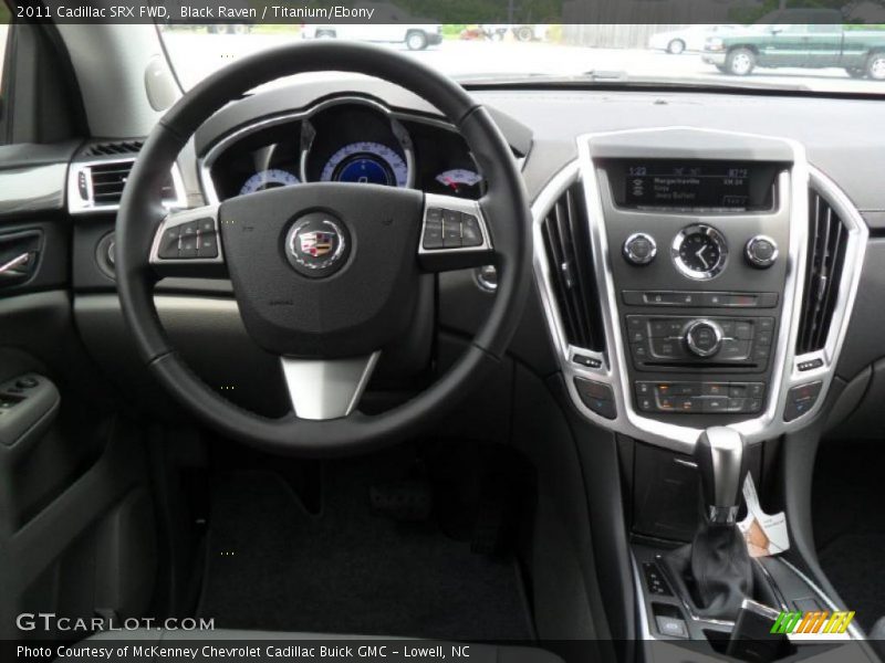 Black Raven / Titanium/Ebony 2011 Cadillac SRX FWD