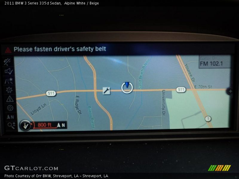 Alpine White / Beige 2011 BMW 3 Series 335d Sedan