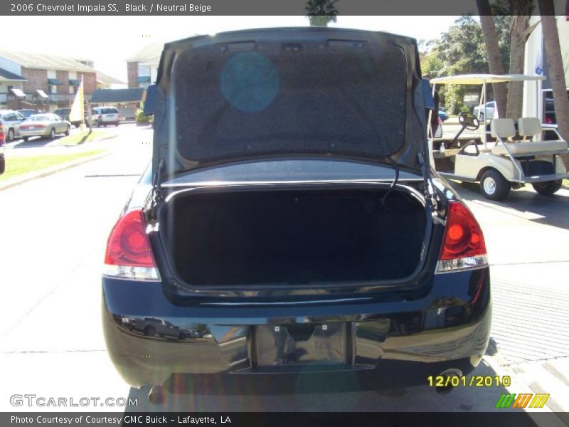 Black / Neutral Beige 2006 Chevrolet Impala SS