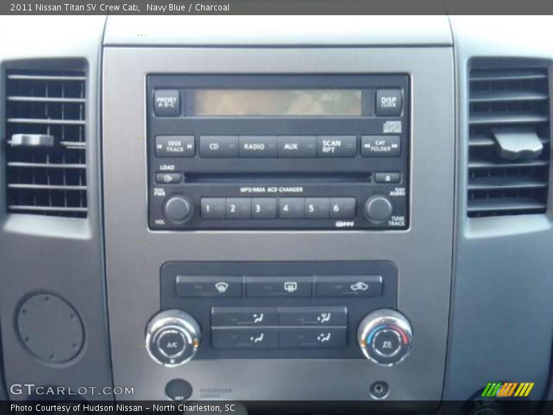 Navy Blue / Charcoal 2011 Nissan Titan SV Crew Cab
