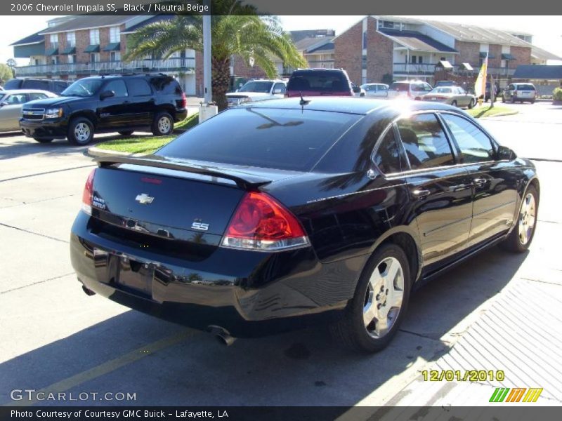 Black / Neutral Beige 2006 Chevrolet Impala SS