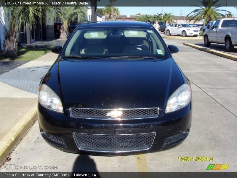 Black / Neutral Beige 2006 Chevrolet Impala SS