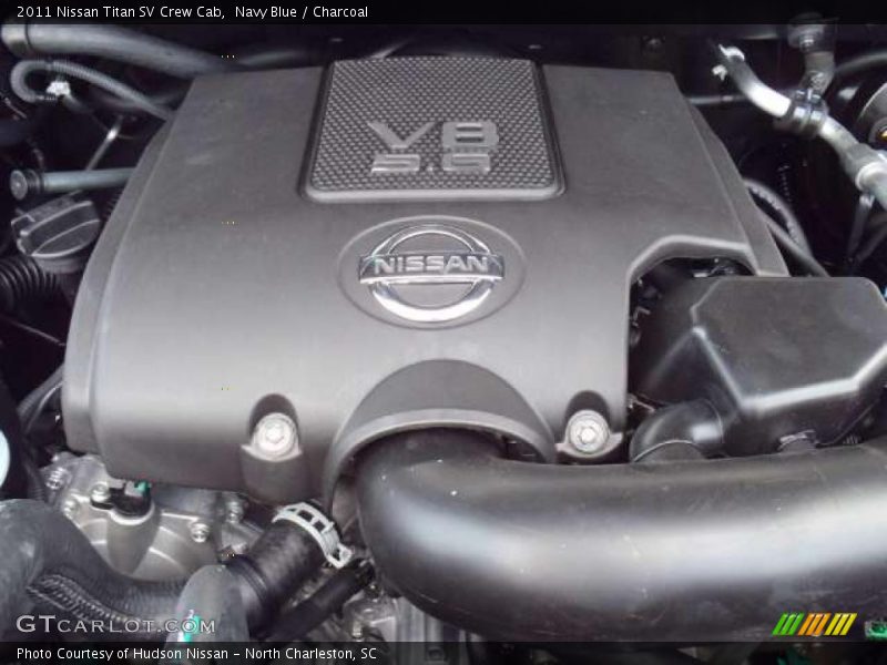 Navy Blue / Charcoal 2011 Nissan Titan SV Crew Cab