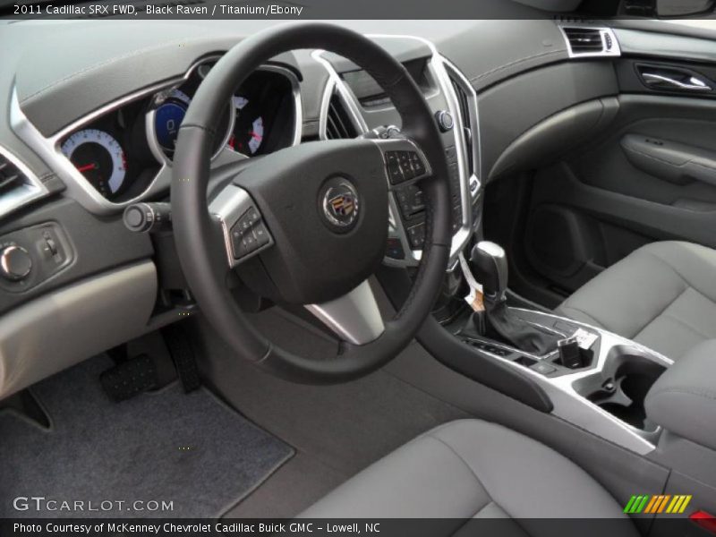 Black Raven / Titanium/Ebony 2011 Cadillac SRX FWD