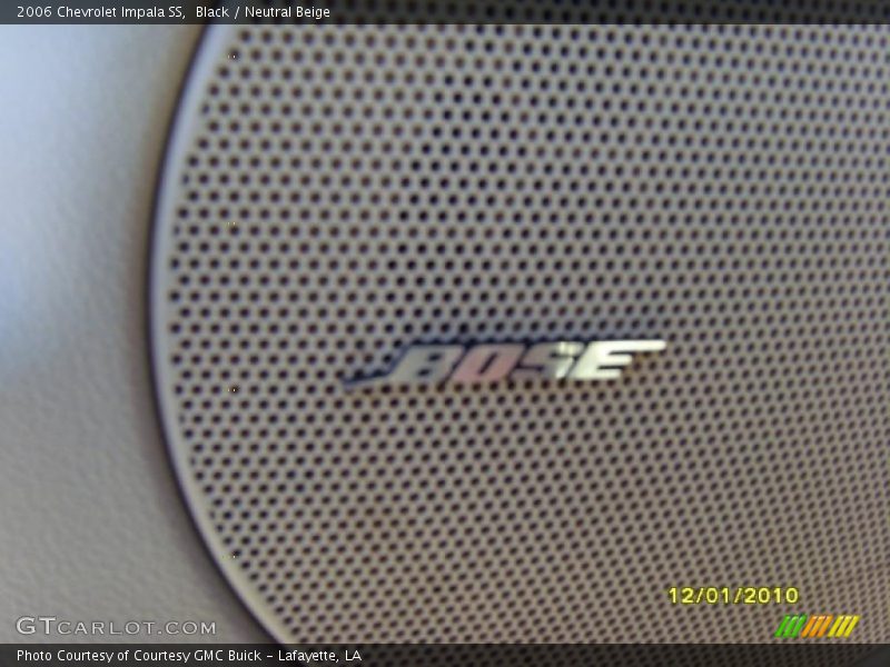 Black / Neutral Beige 2006 Chevrolet Impala SS