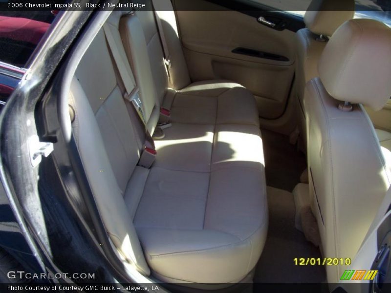 Black / Neutral Beige 2006 Chevrolet Impala SS