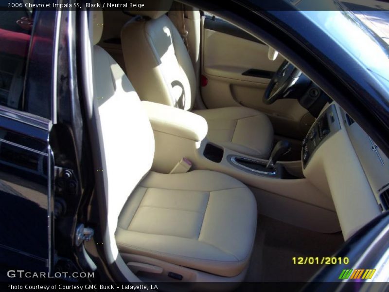 Black / Neutral Beige 2006 Chevrolet Impala SS
