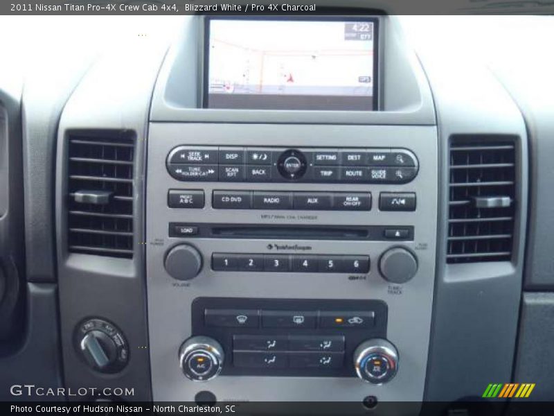 Blizzard White / Pro 4X Charcoal 2011 Nissan Titan Pro-4X Crew Cab 4x4