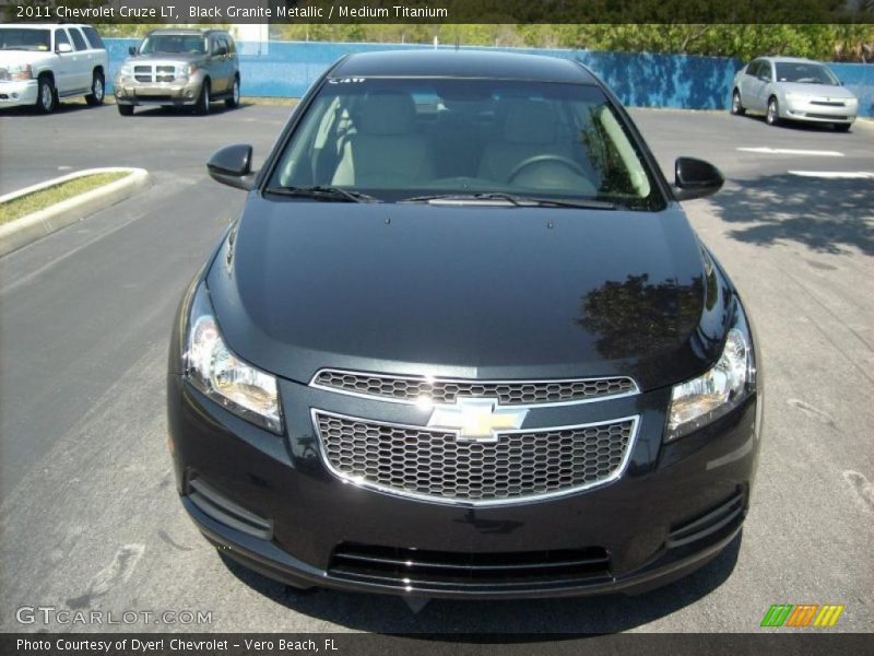Black Granite Metallic / Medium Titanium 2011 Chevrolet Cruze LT