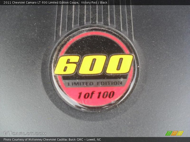  2011 Camaro LT 600 Limited Edition Coupe Logo