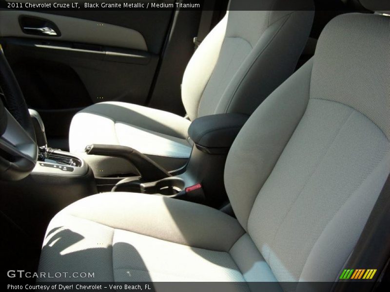 Black Granite Metallic / Medium Titanium 2011 Chevrolet Cruze LT