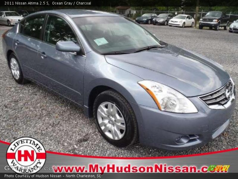 Ocean Gray / Charcoal 2011 Nissan Altima 2.5 S