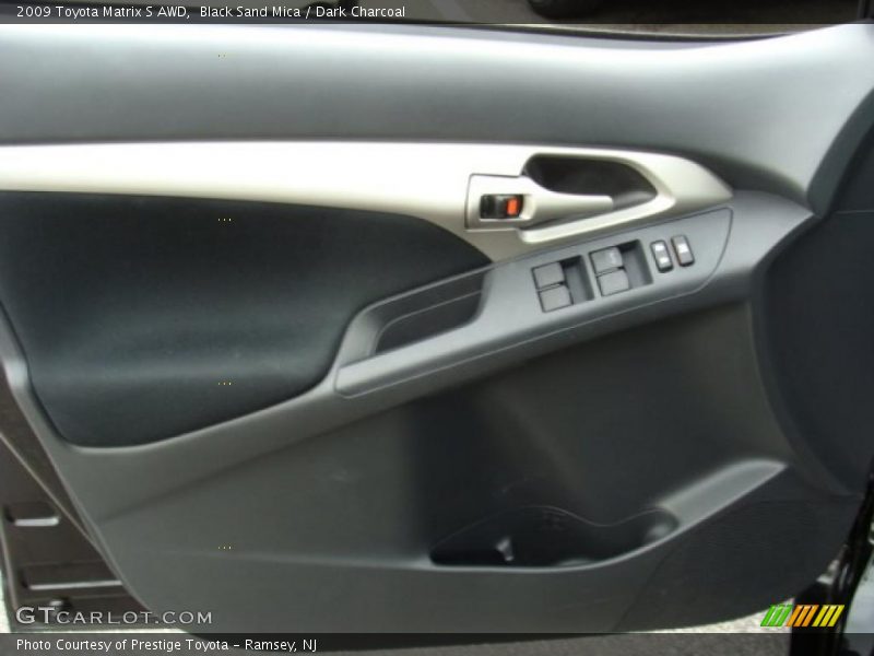 Black Sand Mica / Dark Charcoal 2009 Toyota Matrix S AWD