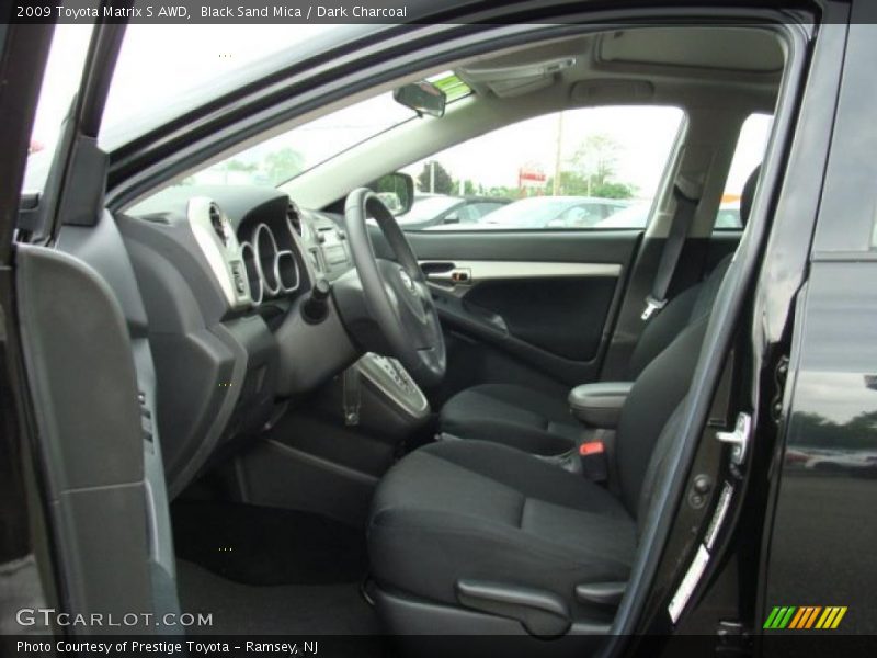 Black Sand Mica / Dark Charcoal 2009 Toyota Matrix S AWD