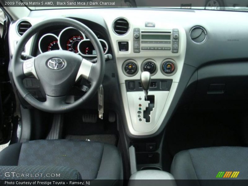 Black Sand Mica / Dark Charcoal 2009 Toyota Matrix S AWD