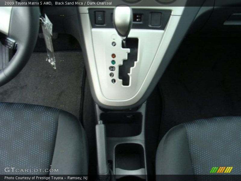Black Sand Mica / Dark Charcoal 2009 Toyota Matrix S AWD