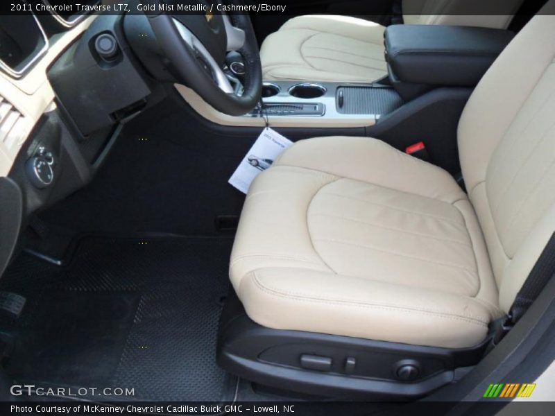 Gold Mist Metallic / Cashmere/Ebony 2011 Chevrolet Traverse LTZ