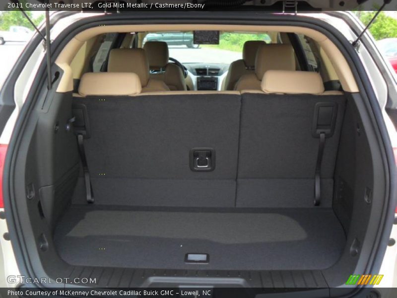 Gold Mist Metallic / Cashmere/Ebony 2011 Chevrolet Traverse LTZ