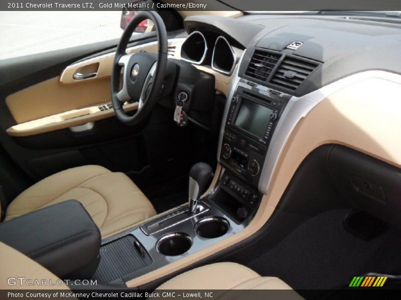 Gold Mist Metallic / Cashmere/Ebony 2011 Chevrolet Traverse LTZ