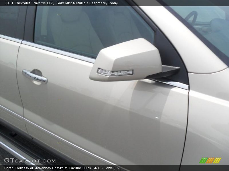 Gold Mist Metallic / Cashmere/Ebony 2011 Chevrolet Traverse LTZ