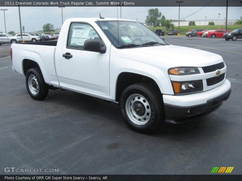Front 3/4 View of 2011 Colorado Work Truck Regular Cab