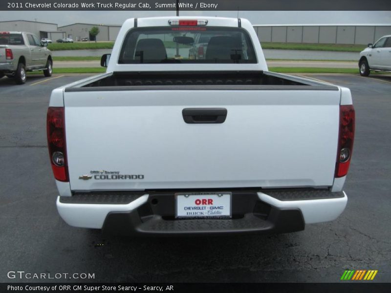 Summit White / Ebony 2011 Chevrolet Colorado Work Truck Regular Cab