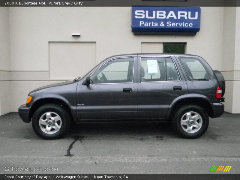 Aurora Grey / Gray 2000 Kia Sportage 4x4