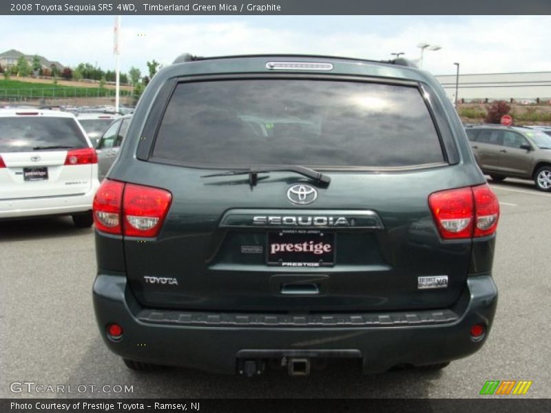 Timberland Green Mica / Graphite 2008 Toyota Sequoia SR5 4WD