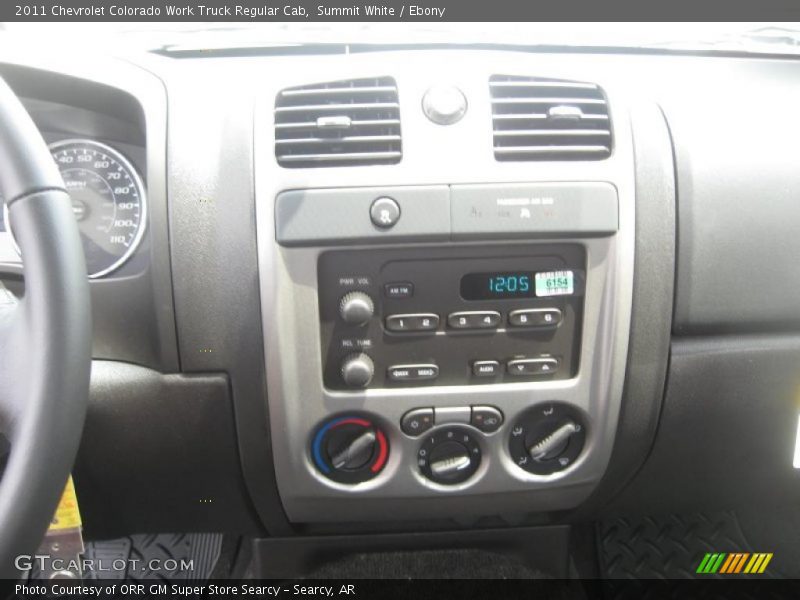 Summit White / Ebony 2011 Chevrolet Colorado Work Truck Regular Cab