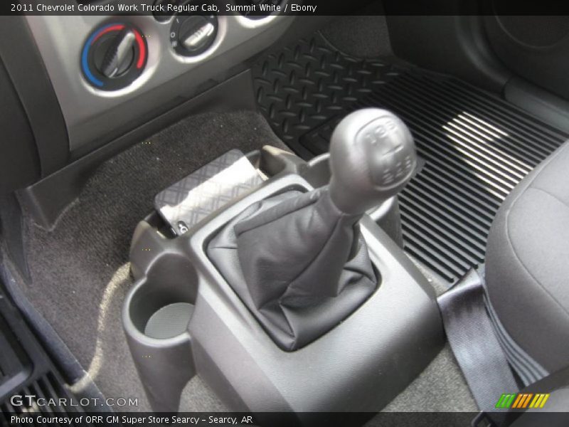 Summit White / Ebony 2011 Chevrolet Colorado Work Truck Regular Cab