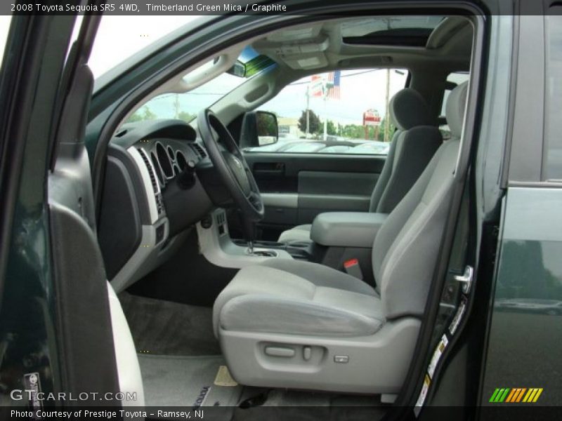 Timberland Green Mica / Graphite 2008 Toyota Sequoia SR5 4WD