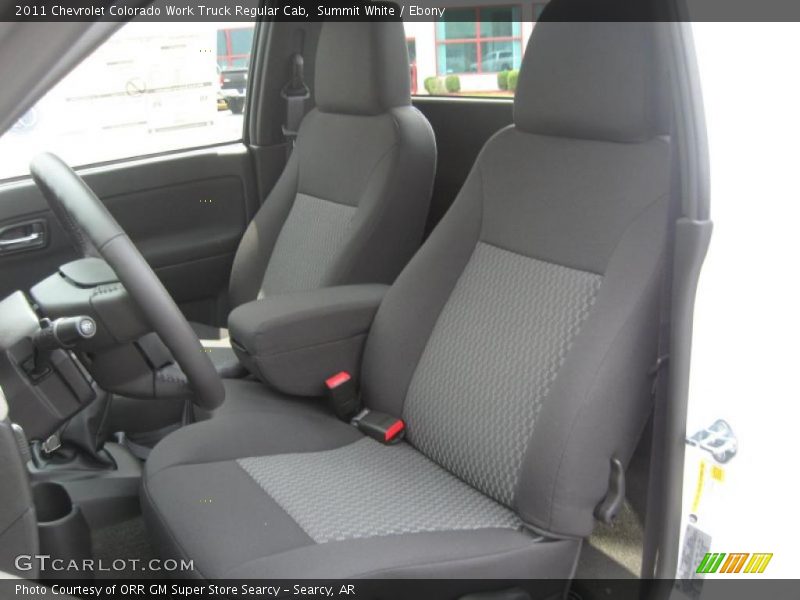 Summit White / Ebony 2011 Chevrolet Colorado Work Truck Regular Cab