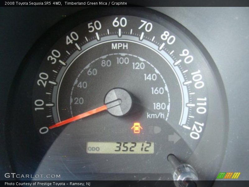 Timberland Green Mica / Graphite 2008 Toyota Sequoia SR5 4WD