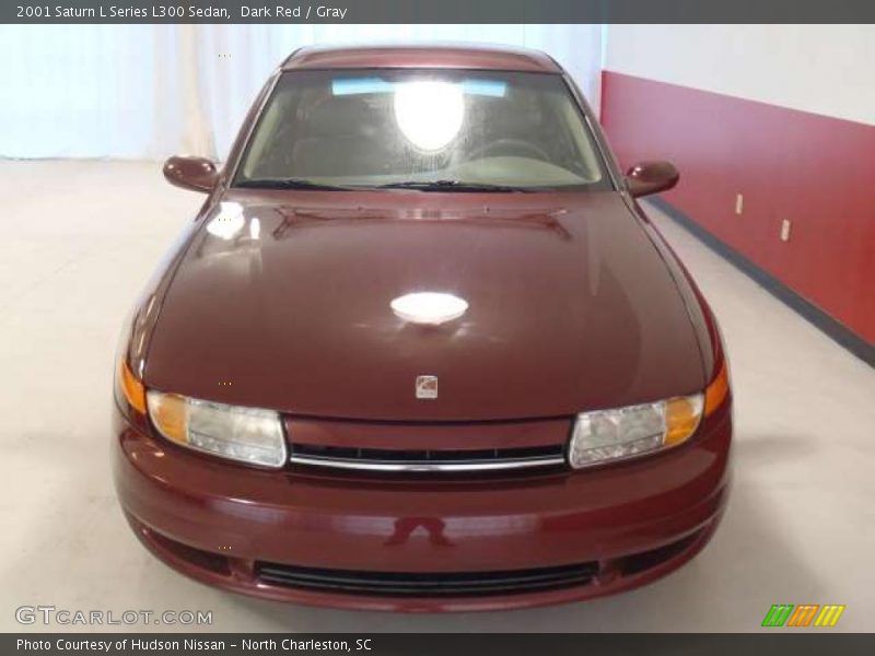 Dark Red / Gray 2001 Saturn L Series L300 Sedan