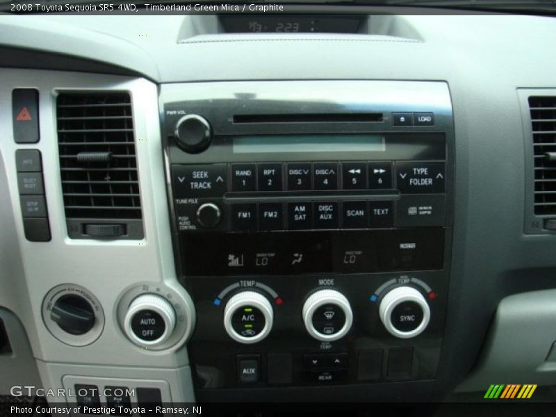 Timberland Green Mica / Graphite 2008 Toyota Sequoia SR5 4WD