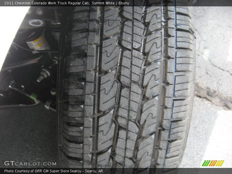 Summit White / Ebony 2011 Chevrolet Colorado Work Truck Regular Cab