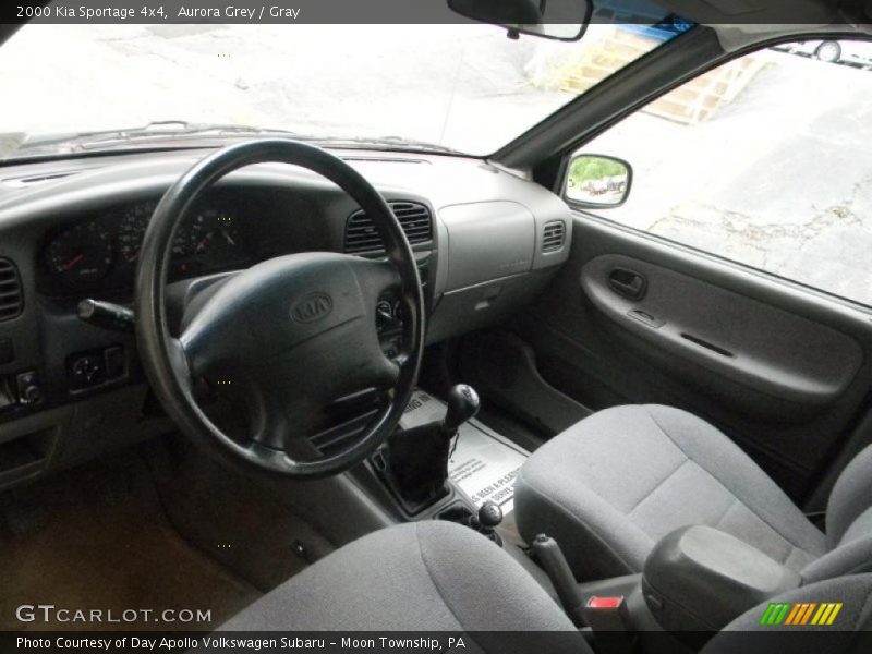 Aurora Grey / Gray 2000 Kia Sportage 4x4