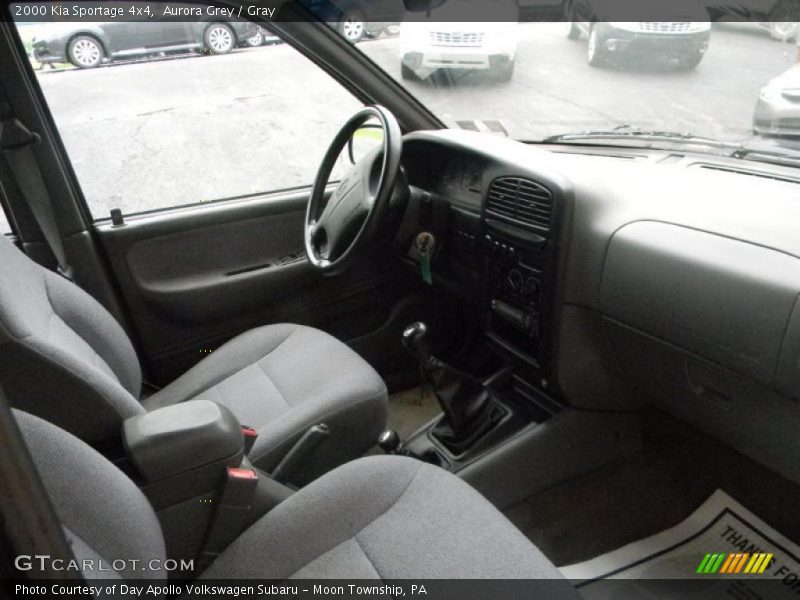  2000 Sportage 4x4 Gray Interior