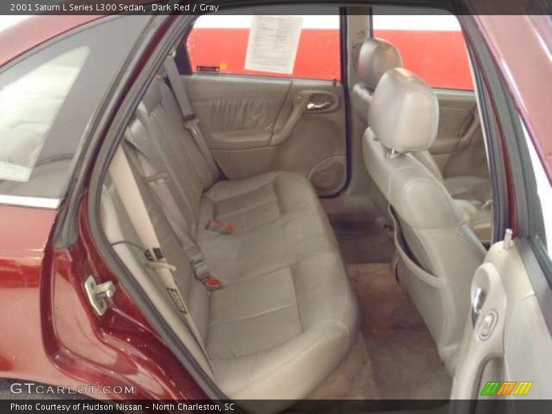 Dark Red / Gray 2001 Saturn L Series L300 Sedan