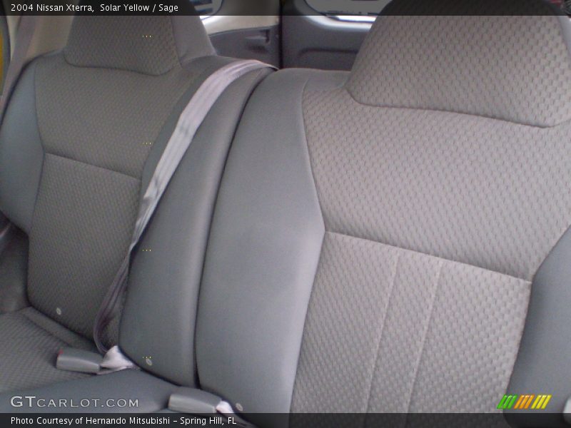 Solar Yellow / Sage 2004 Nissan Xterra