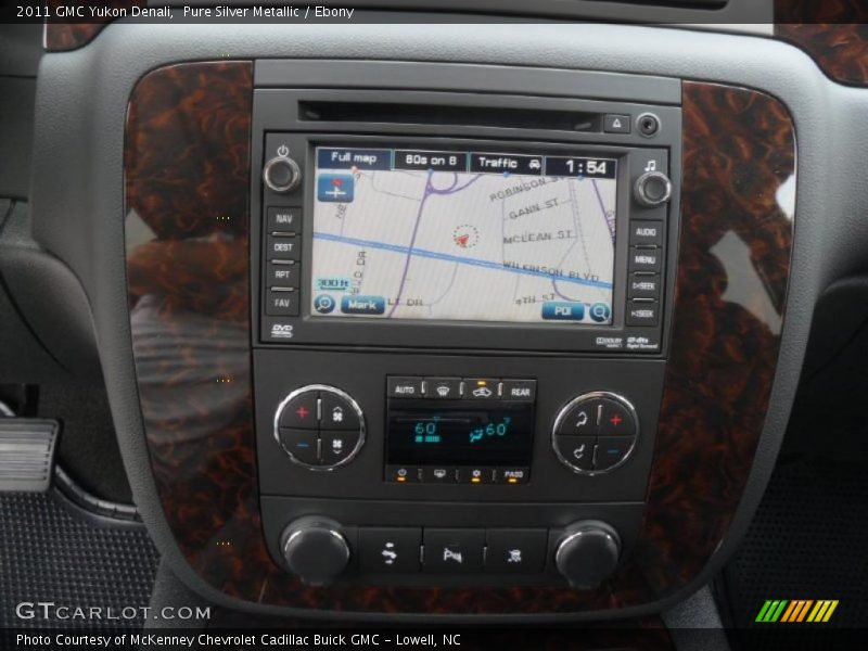 Pure Silver Metallic / Ebony 2011 GMC Yukon Denali