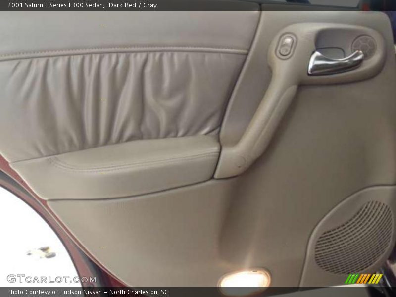 Dark Red / Gray 2001 Saturn L Series L300 Sedan