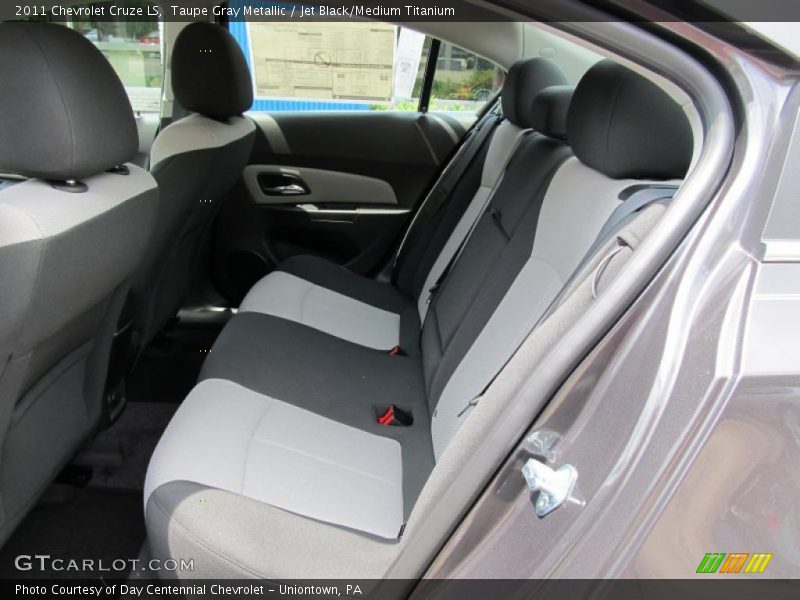 Taupe Gray Metallic / Jet Black/Medium Titanium 2011 Chevrolet Cruze LS